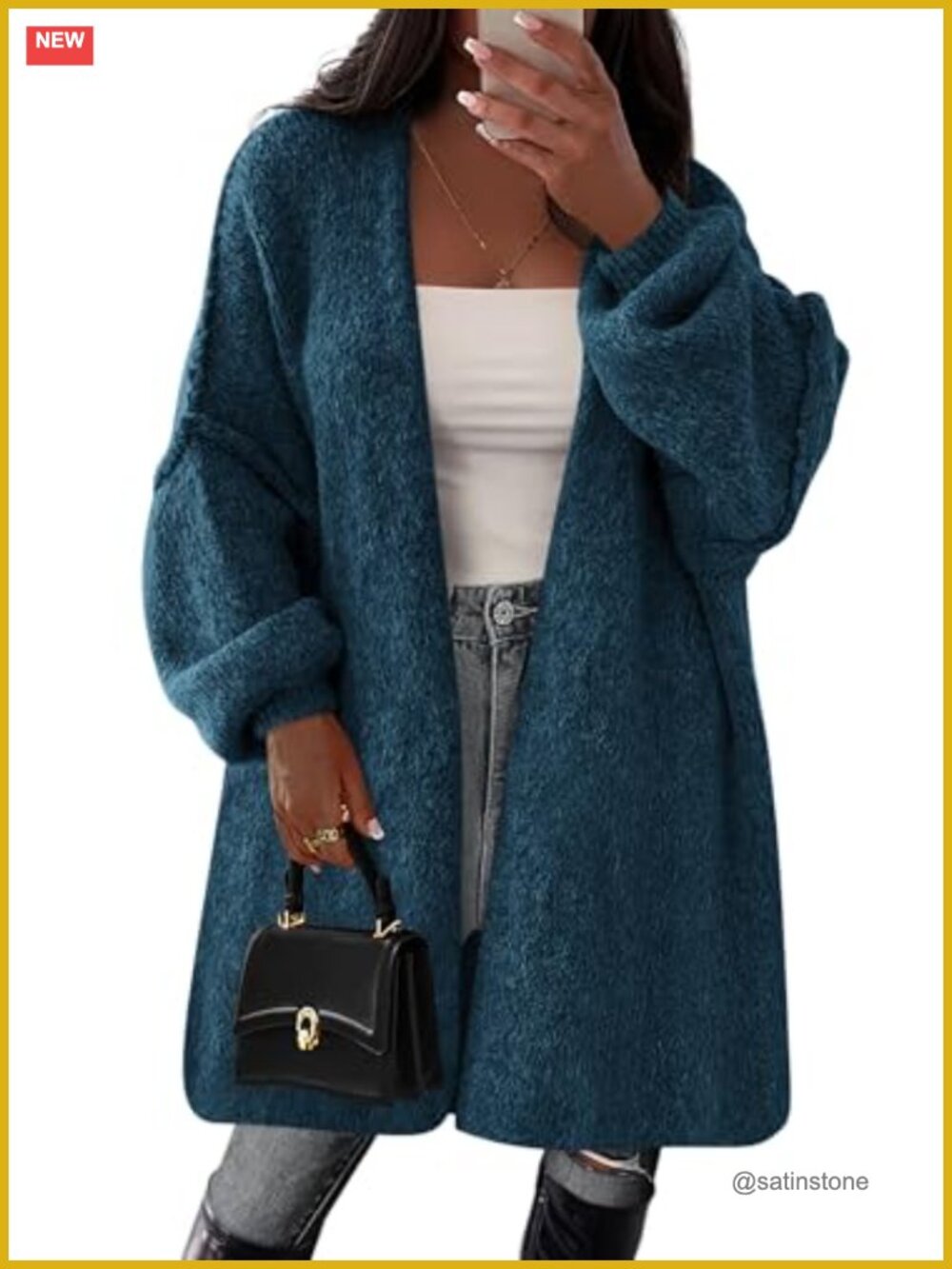 Oversized Long Cardigan Sweater Coats for Women Fall Knit Wrap Layer